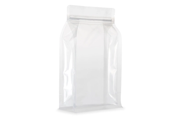 CLEAR FLAT BOTTOM POUCH WHOLESALE