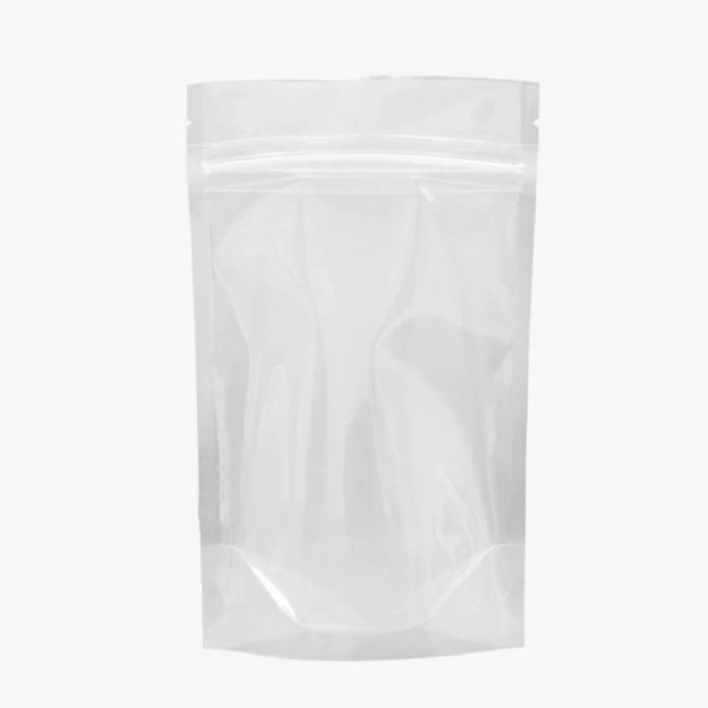 stand up pouch transparent
