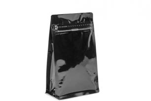 GLOSSY FINISH FLAT BOTTOM POUCH WHOLESALE